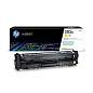 Картридж лазерный HP (CF542A) LaserJet Pro M254/M280/M281, №203A, желтый, оригинальный, ресурс 1300 страниц (арт. 362932)