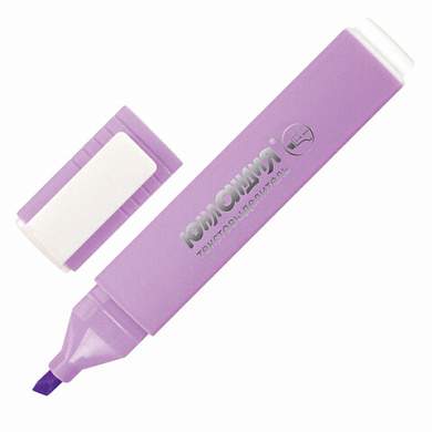 Текстовыделитель ЮНЛАНДИЯ "COLORSTAR PASTEL", ЛАВАНДОВЫЙ, линия 1-4 мм, 151714 (арт. 151714)