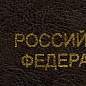 Обложка для паспорта, металлический шильд с гербом, ПВХ, ассорти, STAFF, 237579 (арт. 237579)