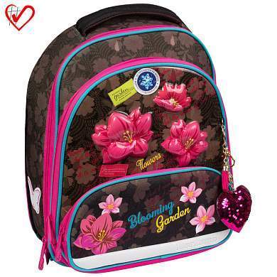 Ранец Berlingo Modern "Flower style" 37*28*21см, 2 отделения, 2 кармана, анатомическая спинка (арт. 274919)