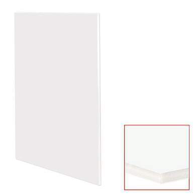 Пенокартон матовый, 70х100 см, толщина 10 мм, белый, КОМПЛЕКТ 5 листов, BRAUBERG, 112476 (арт. 112476)