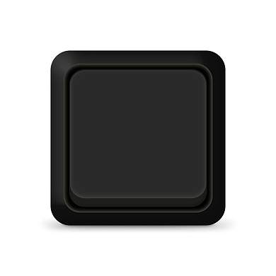 UNIVersal Олимп выключатель ОУ 1кл. черный (пласт.осн.) 2209 (арт. 916461)