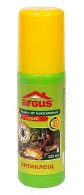 ARGUS Антиклещ Лосьон-спрей 125мл. От клещей А-12 (арт. 277322)