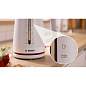 Чайник BOSCH TWK3M121, 1,7 л, 2400 Вт, закрытый нагревательный элемент, пластик, белый (арт. 458594)
