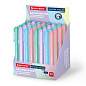 Ручка шариковая автоматическая BRAUBERG "TRIOS PASTEL COLOR", СИНЯЯ, корпус ассорти, пишущий узел 0,5 мм, линия письма 0,3 мм, 144496 (арт. 144496)