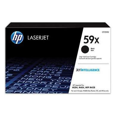 Картридж лазерный HP (CF259X) LaserJet Pro M404n/dn/dw/M428dw/fdn/fdw, №59X, оригинальный, ресурс, 10000 страниц (арт. 363294)