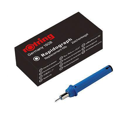 Пишущий элемент для рапидографа Rotring 0,7мм, картон. упаковка (арт. 306613)