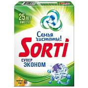 Стиральный порошок-автомат 350 г, SORTI "СУПЕР ЭКОНОМ", 8560-3 (арт. 702643)