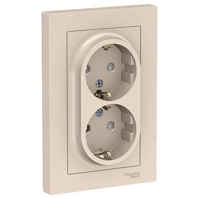 Schneider AtlasDesign роз. СУ 2 мест. беж. (пласт. осн., земля, шторки) ATN000226 (арт. 662420)