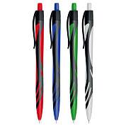 Ручка шариковая автоматическая BRAUBERG "ULTRA COLOR CLASSIC", корпус ассорти, СИНЯЯ, пишущий узел 0,7 мм, линия письма 0,35 мм, 144498 (арт. 144498)