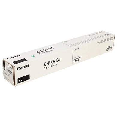 Тонер CANON (C-EXV54Bk) C3025i, черный, оригинальный, ресурс 15500 страниц, 1394C002 (арт. 363756)