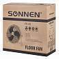 Вентилятор напольный ПОВЫШЕННОЙ МОЩНОСТИ SONNEN FE-45A, d=45 см, 120 Вт, 3 скорости, черный, 455734 (арт. 455734)