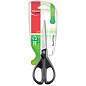 Ножницы MAPED "Essentials Green", 170 мм, черные, картонная упаковка с европодвесом, 467010, 468010 (арт. 232004)