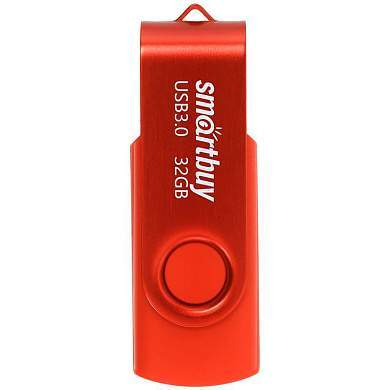 Память Smart Buy "Twist" 32GB, USB 3.0 Flash Drive, красный (арт. 350474)