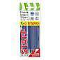 Стержни гелевые STAFF, 135 мм, НАБОР 10 шт+2 шт в ПОДАРОК, СИНИЕ, стандартный узел 0,5 мм, линия письма 0,35 мм, 170410 (арт. 170410)