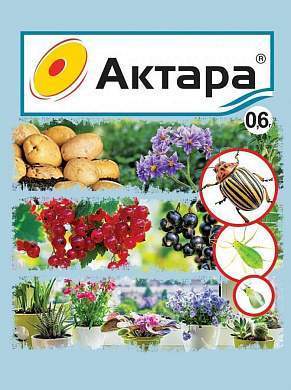 Актара 0,6 гр. (защита от колорад. жука, тли, белокрылки) тиаметоксам Ваше Хозяйство (арт. 782982)