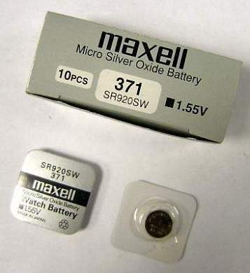 Элемент питания Maxell 371 (SR69) SR920SW/G6 BL1 (арт. 14279)