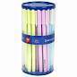 Ручка шариковая BRAUBERG SOFT TOUCH STICK "PASTEL" СИНЯЯ, мягкое покрытие, корпус ассорти, узел 0,7 мм, 143698 (арт. 143698)