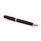 Ручка шариковая PARKER "Sonnet Core Matt Black GT", черный матовый лак, позолота, черная, 1931519 (арт. 142359)