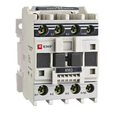 Ekf Proxima Контактор Кмэ 18А 220В 1No (Кмэ-1810, Аналог Кми-11810) Ctr-S-18-220 (арт. 424288)