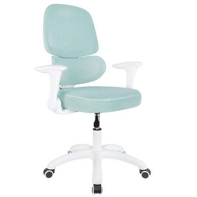 Кресло детское с поясничной поддержкой BRABIX KIDS "MG-225", сетка/ткань TW, голубое, 533317 (арт. 533317)