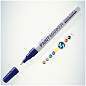Маркер-краска MunHwa "Extra Fine Paint Marker" синяя, 1мм, нитро-основа (арт. 260037)
