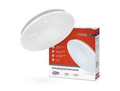 ASD/inHome светильник светодиодн. декоративный 48W(3120lm) 4000К 4K 350x55 IP40 DECO ГЛОРИЯ 8636 (арт. 812301)