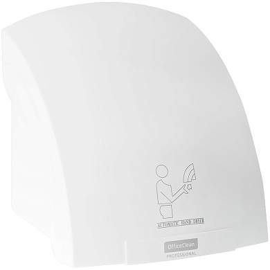 Электросушитель для рук OfficeClean Professional, 2000Вт, сенсорный, белый, ABS-пластик (арт. 314587)