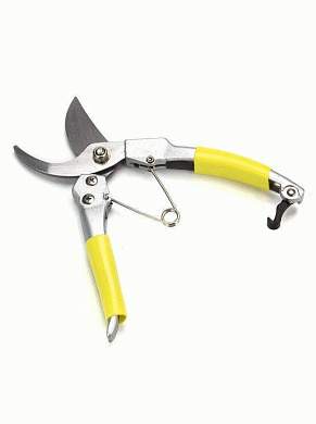 Секатор 19см (7,5") гальванированное покр., сталь50/ручки алюм. Silo (арт. 682145)