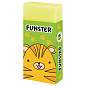 Ластик FUNSTER (ФАНСТЕР) "ANIMALS", 50х24х10 мм, прямоугольный, картонный держатель, экологичный ПВХ, ассорти, 272730 (арт. 272730)