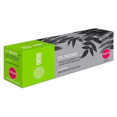 Тонер-картридж CACTUS (CS-TK8305) для KYOCERA TASKalfa 3050/3051/3551, черный, ресурс 25000 стр. (арт. 321048)