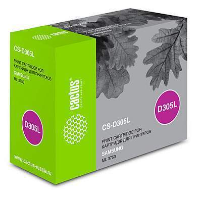 Картридж лазерный CACTUS (CS-D305L) для SAMSUNG ML-3750ND, ресурс 15000 стр. (арт. 362629)