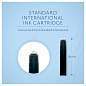 Картриджи чернильные Waterman International, черный, 6шт., картонная коробка (арт. 071676)