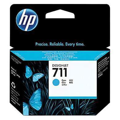 Картридж струйный для плоттера HP (CZ130A) DesignJet T120/T520, №711, голубой, оригинальный (арт. 361142)
