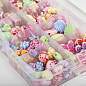 Набор для создания бижутерии и украшений BEADS SET, 200 элементов, 10 видов, пастель, BRAUBERG KIDS, 664693 (арт. 664693)