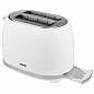 Тостер CENTEK CT-1432, 850 Вт, 2 тоста, 7 режимов, пластик, белый, CT-1432 WHITE (арт. 457612)