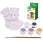 ФИГУРКА ИЗ ГИПСА с красками и кистью для росписи, ассорти, BRAUBERG KIDS, 665203 (арт. 665203)