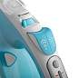 Утюг BRAYER BR4000, 2600 Вт, керамическое покрытие, самоочистка, антикапля, автоотключение, голубой (арт. 456106)