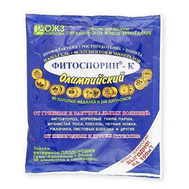Фитоспорин-М 200гр. Олимпийский (нано-гель) БИО (защита от грибных и бактер.болезней) ОЖЗ (Башинком) (арт. 830583)