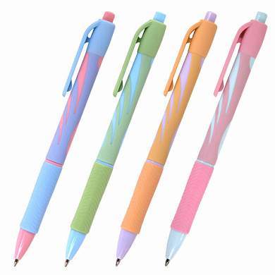 Ручка шариковая автоматическая BRAUBERG ULTRA-RT PASTEL, СИНЯЯ, 0,7 мм, линия 0,35 мм, 143933 (арт. 143933)