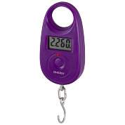 Безмен эл. Energy BEZ-150 до 25 кг, дел. 5гр, фиолетовый, ЖК дисплей (2хCR2032 в  компл.) 11635 (арт. 391674)