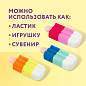 Набор ластиков фигурных ЮНЛАНДИЯ "СЛАДКИЕ ИСТОРИИ", 3 шт., ассорти, 229594 (арт. 229594)