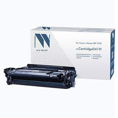 Картридж лазерный NV PRINT (NV-041H) для CANON LBP-312x, ресурс 20000 страниц (арт. 363196)