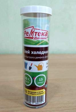 Клей Ремтека Титан Дачник 30гр (холодная сварка), арт.РМ-0111 (арт. 769490)