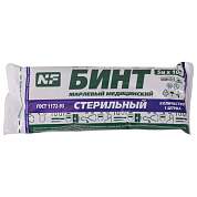 Бинт марлевый стерильный 10 см х 5 м, плотность 32(±2) г/м2, индивидуальная упаковка, NF (арт. 631153)