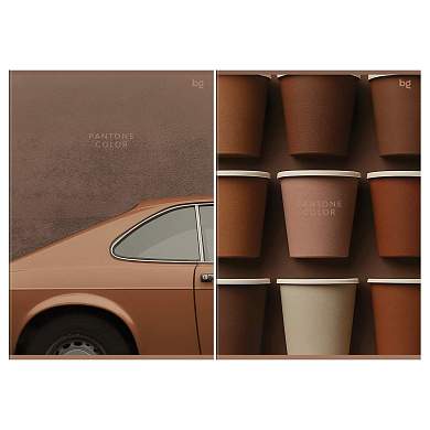 Тетрадь 48л., А4, клетка BG "Pantone color", матовая ламинация (арт. 383680)