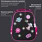 Ранец BRAUBERG PREMIUM, 2 отделения, с брелоком, "Space sweets", LED-ЛАМПОЧКИ, 38х29х16 см, 272020 (арт. 272020)