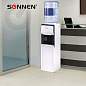 Кулер для воды SONNEN FSC-02S, напольный, НАГРЕВ/ОХЛАЖДЕНИЕ КОМПРЕССОРНОЕ, 2 крана, белый, 455415 (арт. 455415)