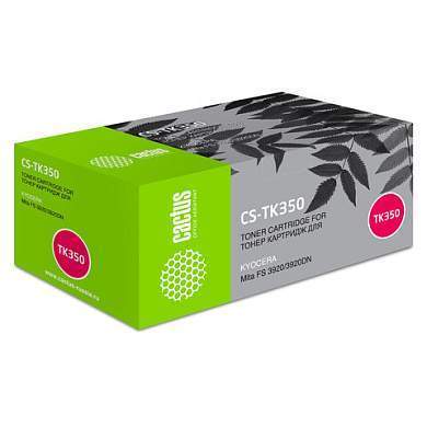 Тонер-картридж CACTUS (CS-TK350) для KYOCERA FS-3920DN, ресурс 15000 стр. (арт. 320776)