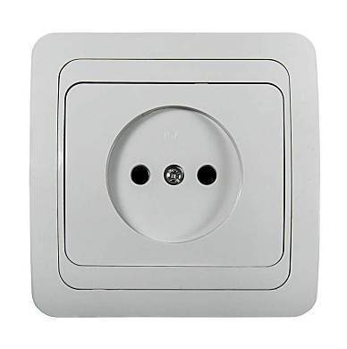 ASD/InHome CLASSICO роз. СУ 1 мест. 16А бел. (керам. осн.) 2022 (арт. 521850)